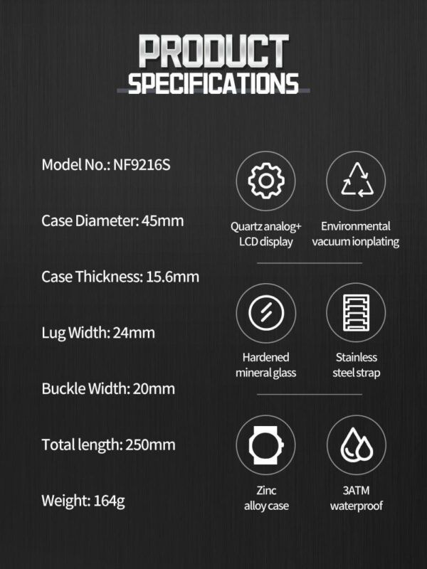 Naviforce 9216 Men’s Watch Price In Bangladesh - Image 5