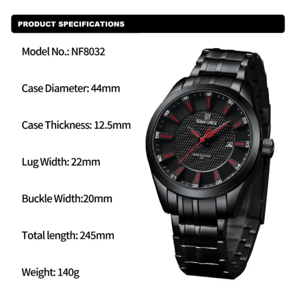 Naviforce 8032  For Men - Image 2
