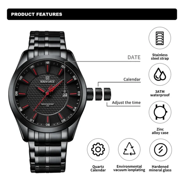 Naviforce 8032  For Men - Image 3