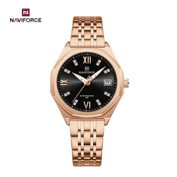 NAVIFORCE NF5052 Ladies Luxury Watch - Image 3