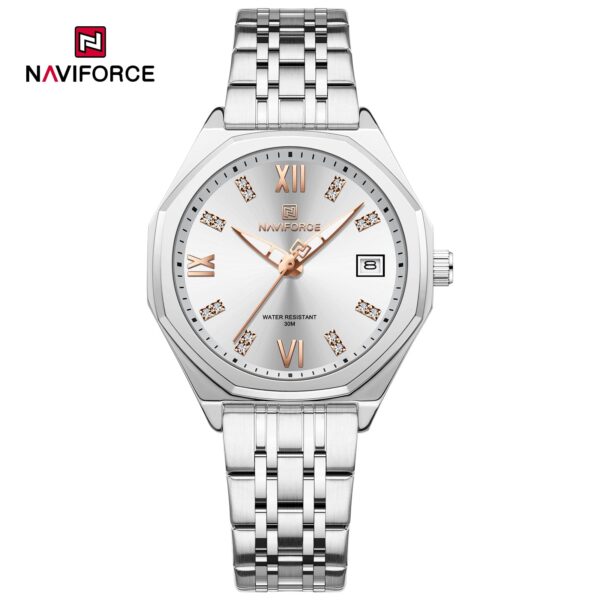 NAVIFORCE NF5052 Ladies Luxury Watch - Image 5
