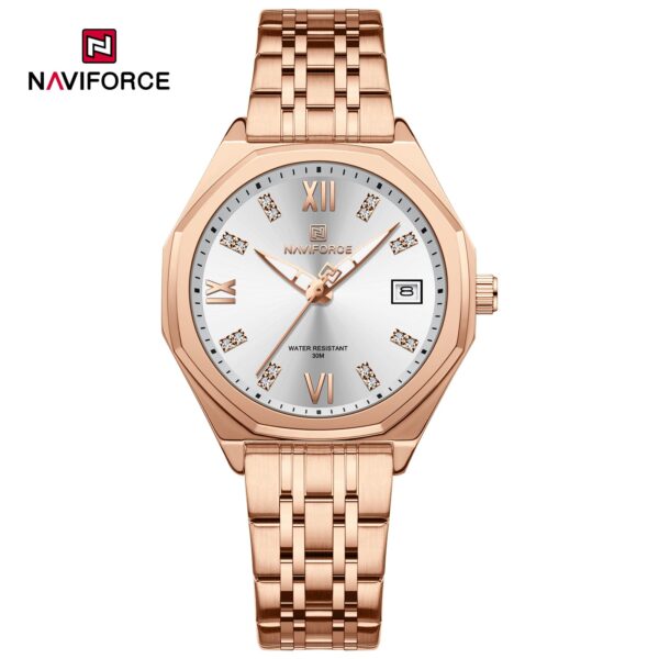 NAVIFORCE NF5052 Ladies Luxury Watch - Image 7